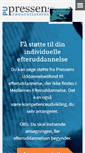 Mobile Screenshot of pressensuddannelsesfond.dk